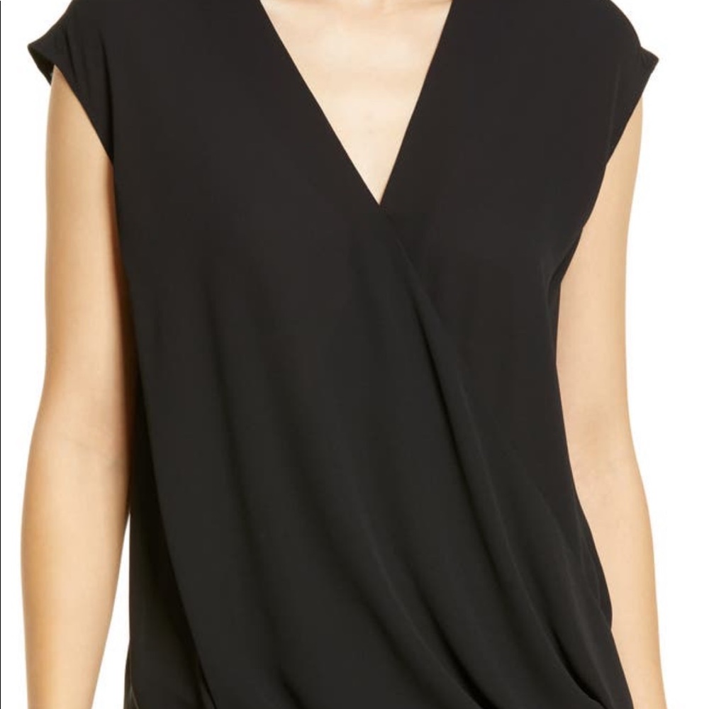 Halogen Blouson Top size M black